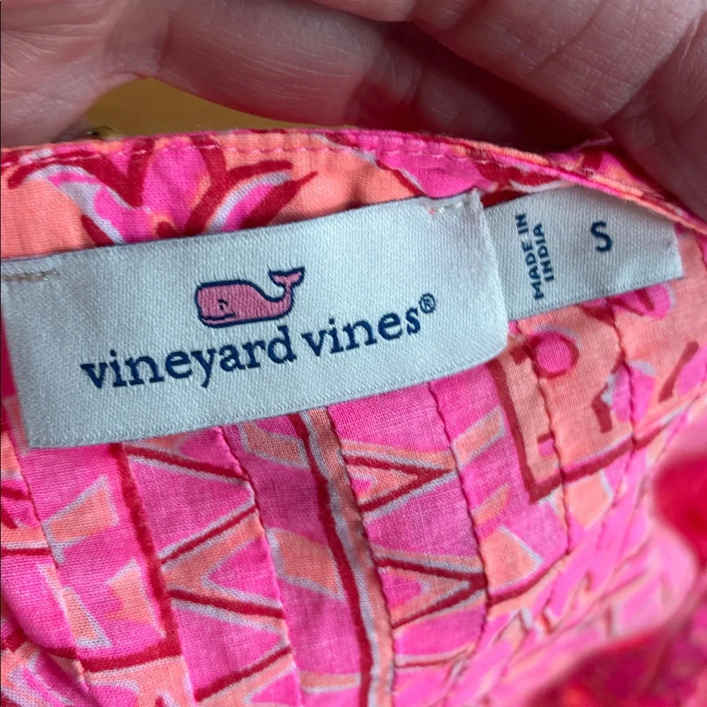 NWOT tortolo scarf print vineyard vines top - Picture 8 of 12